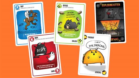 Exploding Kittens : Un jeu de cartes irrésistiblement loufoque pour des soirées explosives !