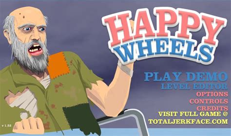  Happy Wheels: Un jeu de plateforme chaotique où les joueurs doivent traverser des obstacles mortels avec des véhicules improbables!