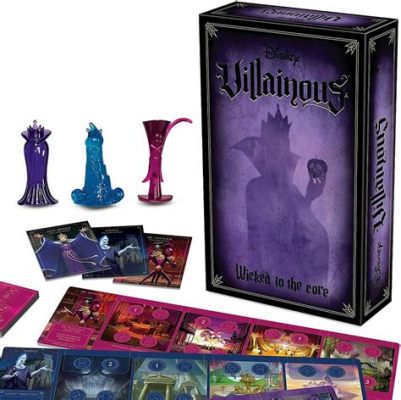 Viva Villanous!  Un jeu de cartes malin et compétitif où les joueurs incarnent des méchants célèbres!